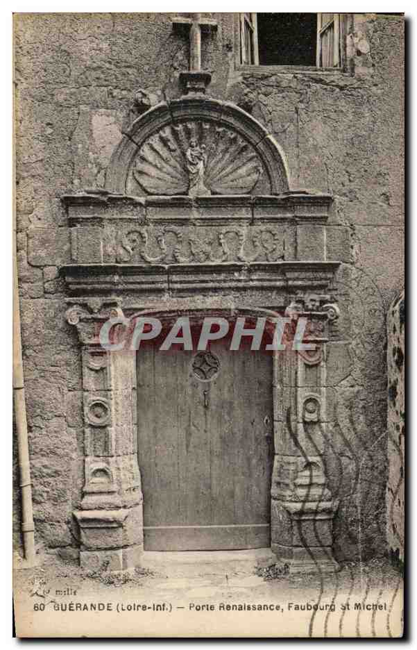 CPA Guerande Porle Renaissance Faubourg St Michel