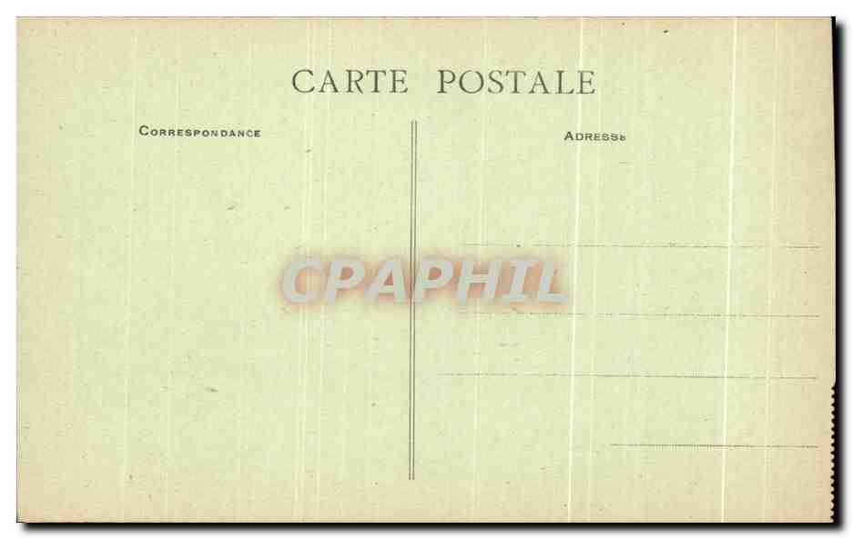 CPA Le Finistere Penmarch St Guenote Portail de l'Eglise — Rückseite