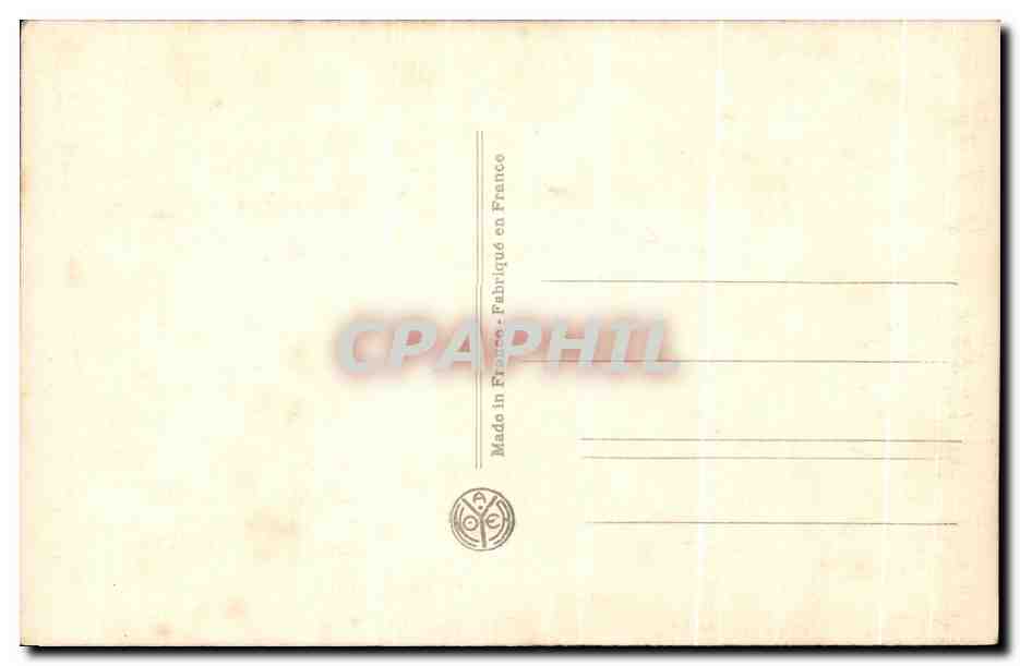 CPA Raphael Vierge Et l'Enfant — Verso