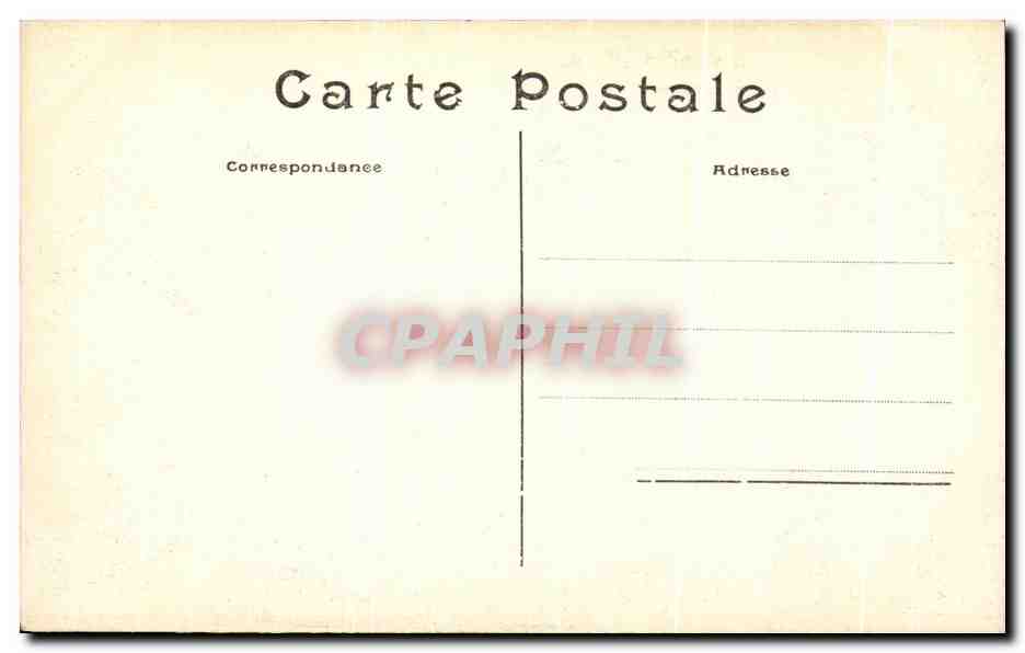 CPA Iles De Lerins Pres Cannes Ille Saint Honorat La Pointe De l'Ile — Verso