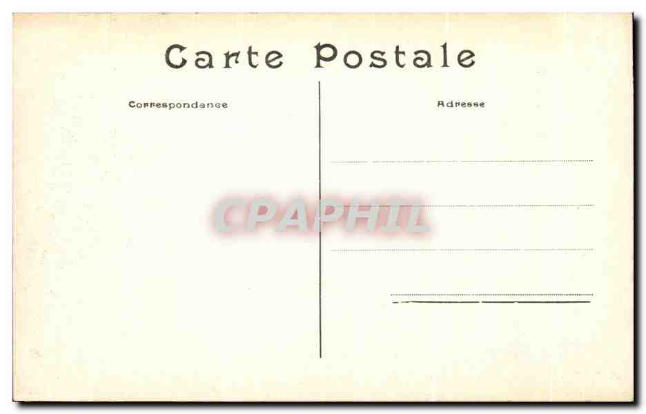 CPA Iles De Lerins Pres Cannes Ille Saint Honorat Le Chateau Fort Et Le Couvent — Rückseite