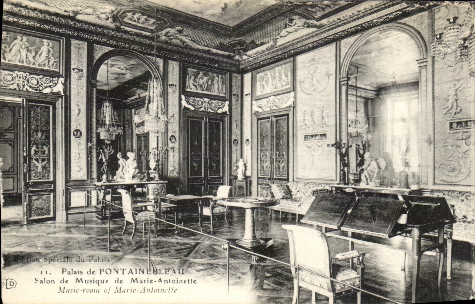 Palacio de Fontainebleau — Salón de Música de Marie-Antoinette — Edición Especial del Palacio, n.º 11