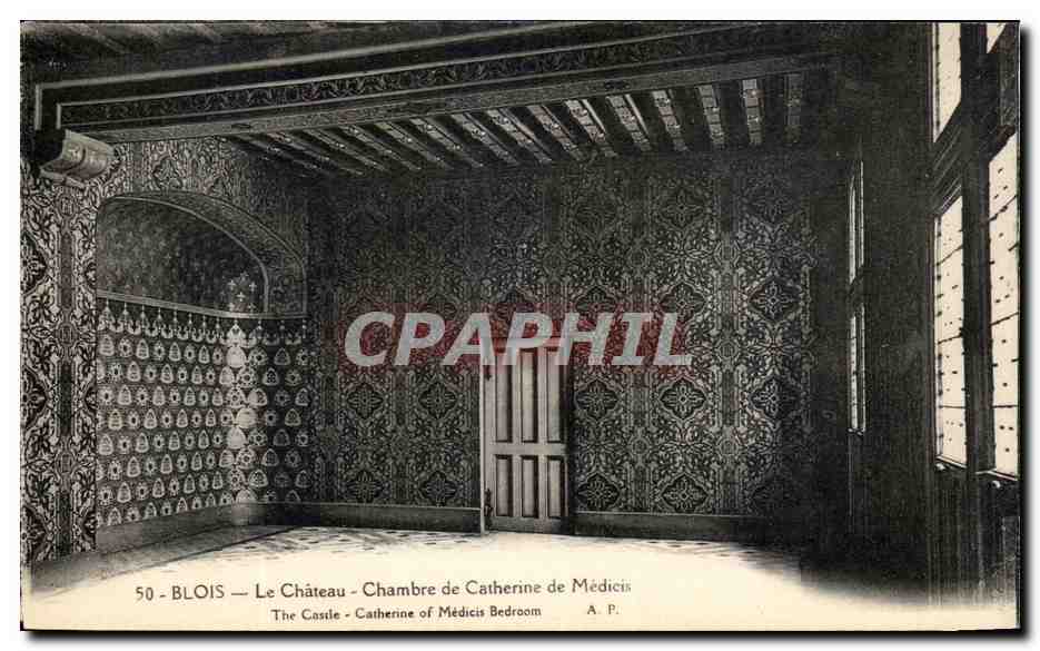 CPA Blois Le Chateau Chambre De Catherine De Medicis