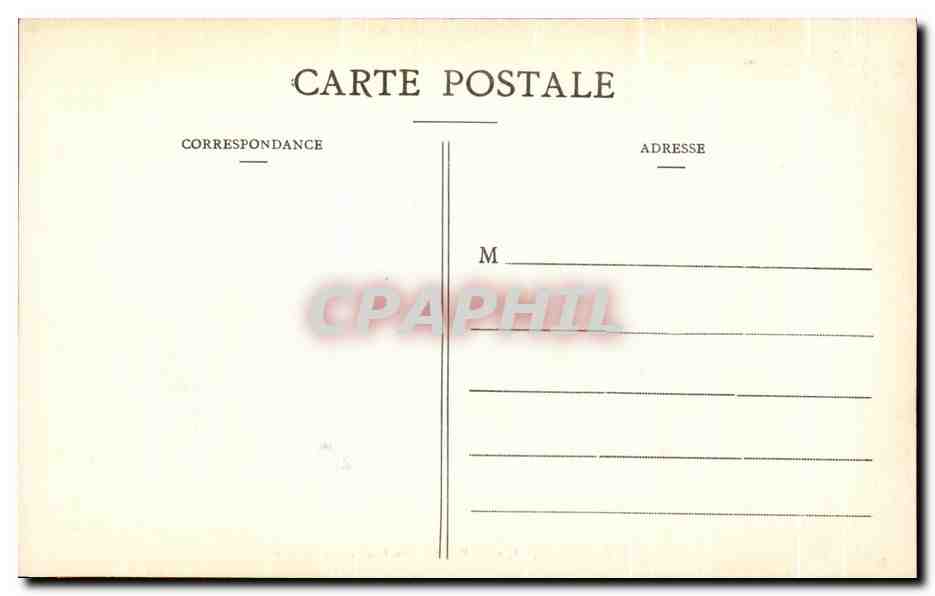 CPA Boulouris La Plaine Au fond Les Maures — Rückseite