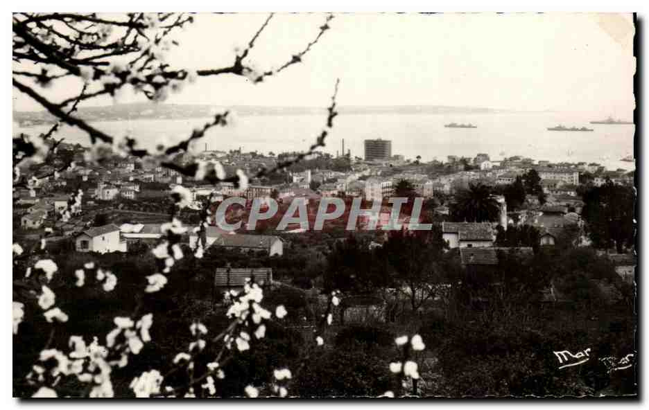 CPA Golfe Juan Vue generale et la Rade