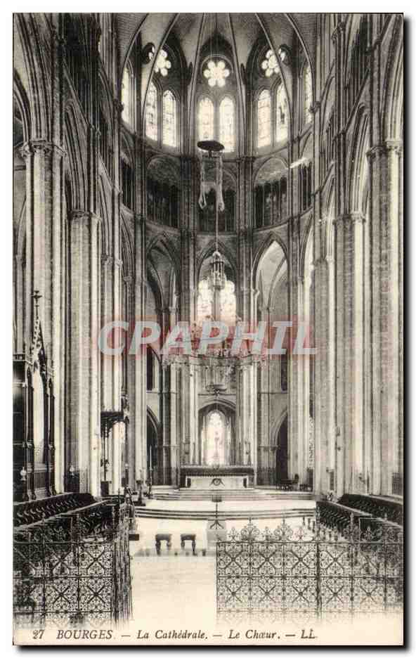 Bourges — Die Kathedrale — Der Chor — LL. — n°27