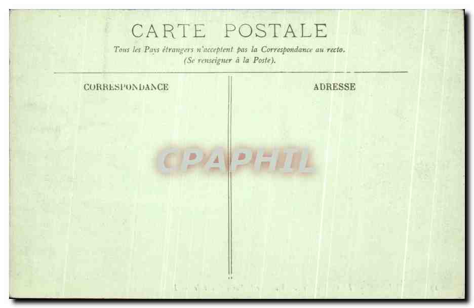 CPA Bourges La Cathedrale Haut de la Porte Centrale — Verso