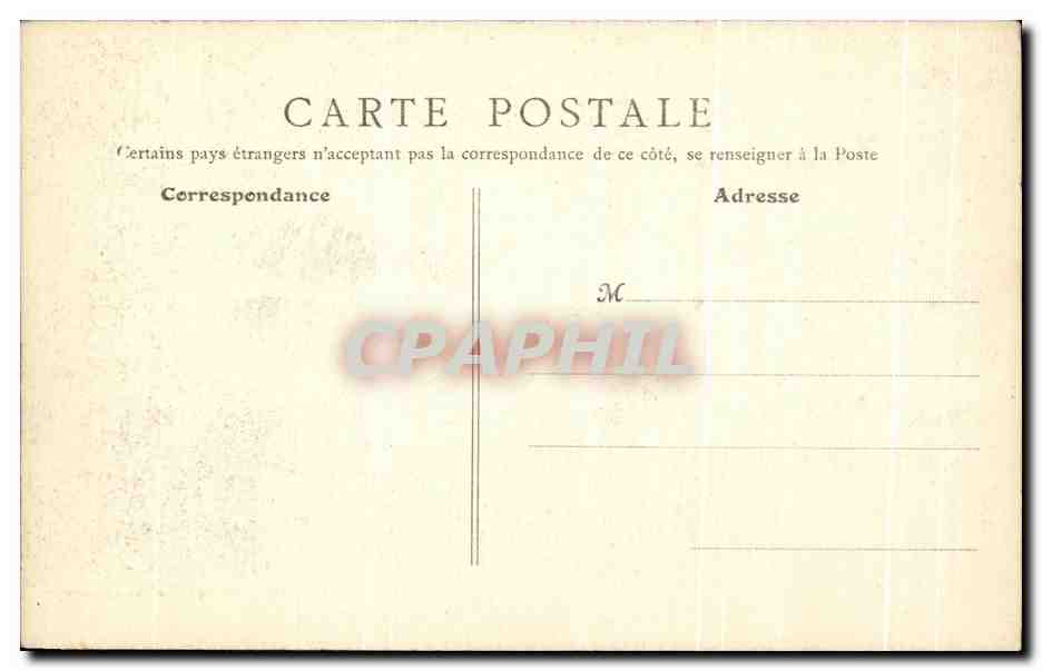 Bourges — The Five Portals of the Cathedral — B.P., Paris — Back