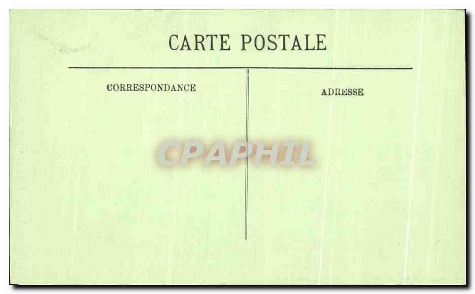 CPA Bourges La Cathedrale I'Abside — Rückseite