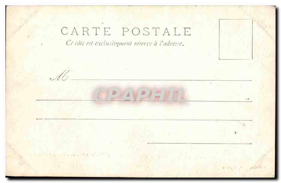CPA Huelgoat Sortie du Gouffre — Rückseite