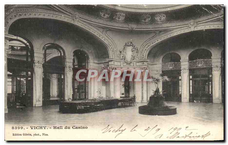 CPA Vichy Hall du Casino