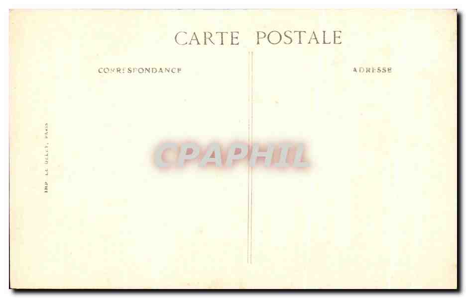 CPA Les Fetes De la Victoire A Paris 14 juillet 1919 Le Cenotaphe la Nuit Sous l'Arc de Triomphe de l'Etoile — Rückseite