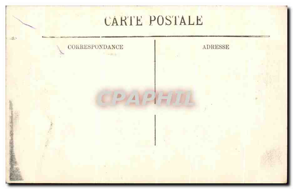 CPA Rouen La palais de justice la Rue Saint Lo — Rückseite