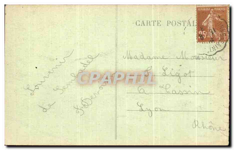 La Chaise Dieu Tapisseries d'Arras Representant la Fuite en Egypte — Rückseite