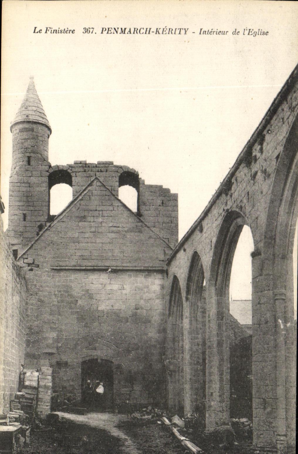 CPA Penmarch Kerity Interieur de l'Eglise