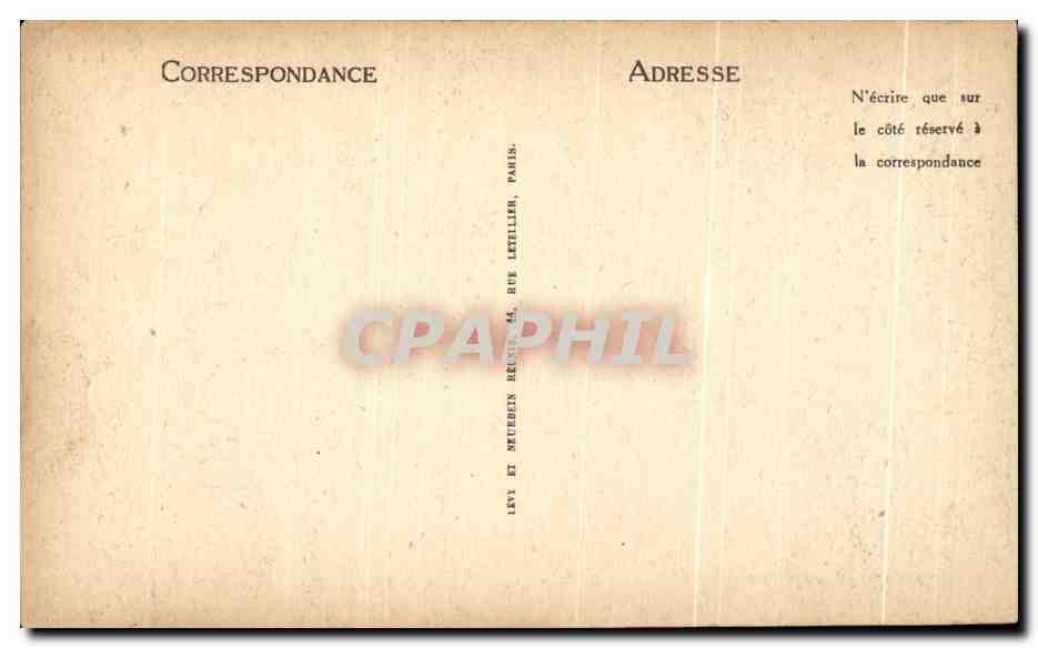 CPA Chateau de Compiegne Cabinet de Napoleon 1er Bibliotheque — Verso