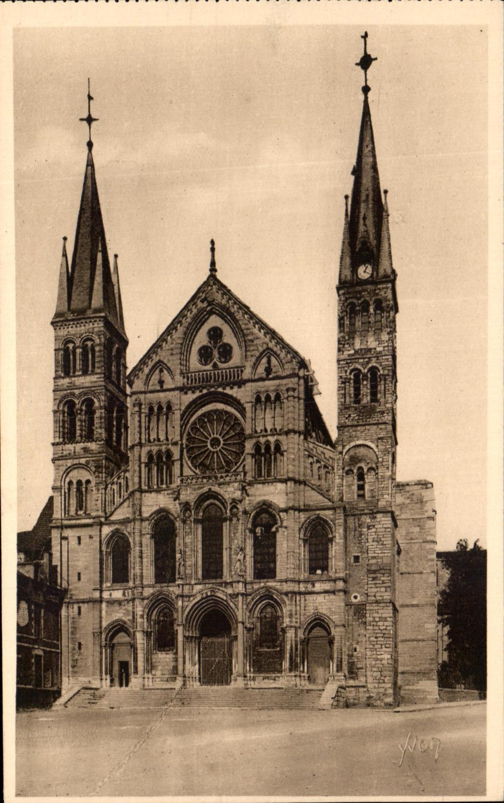 Reims (Marne) — Saint-Rémi Church — Éditions d'Art YVON, Paris