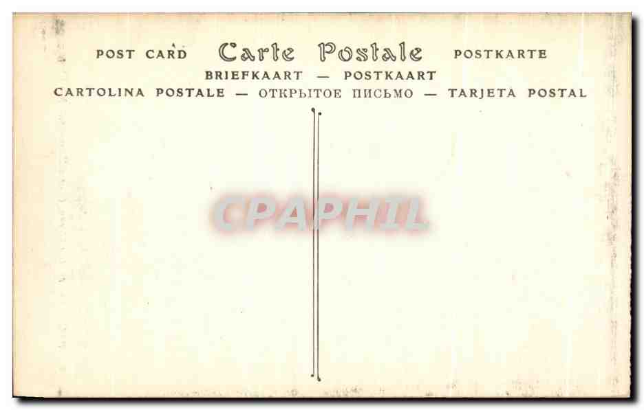 Pau — Entrée du Château, Cour d'Honneur — ND Honneur, 9 — Verso