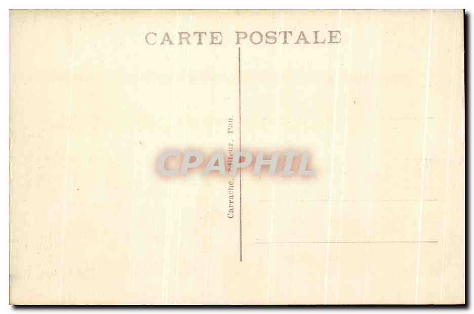 CPA Pau L'Eglise St Jacques Et Le Palais De Justice — Verso