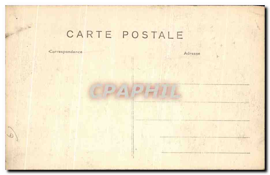 CPA peinture antique Ange — Verso