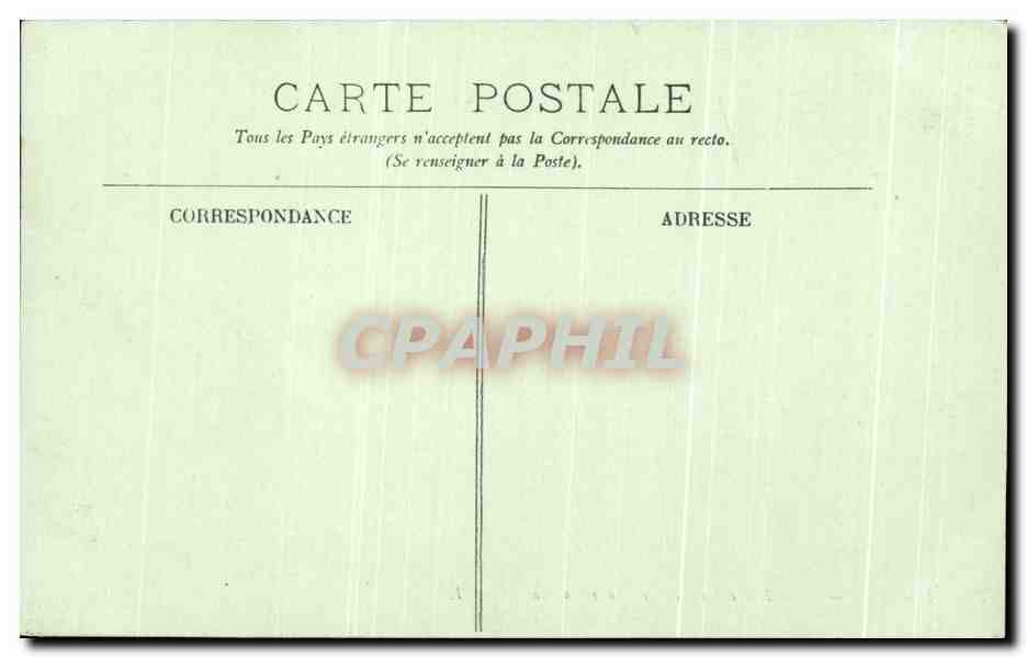 CPA Avignon Notre Dame Et Tour Campana — Verso