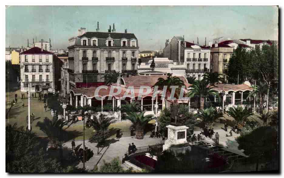 CPA Perpignan Place Arago