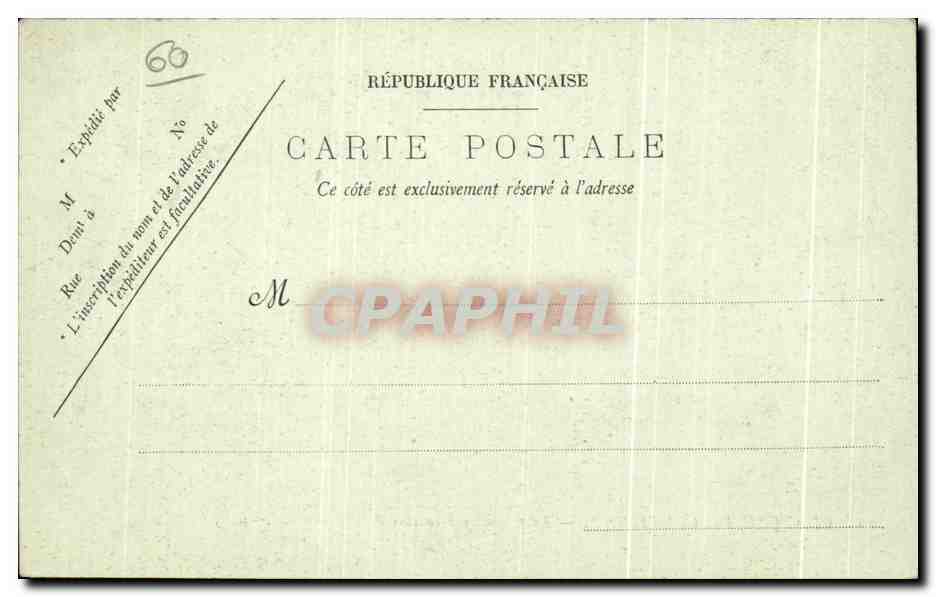 Château de Compiègne — La Chambre à coucher de l'Impératrice — LL. — Reverso