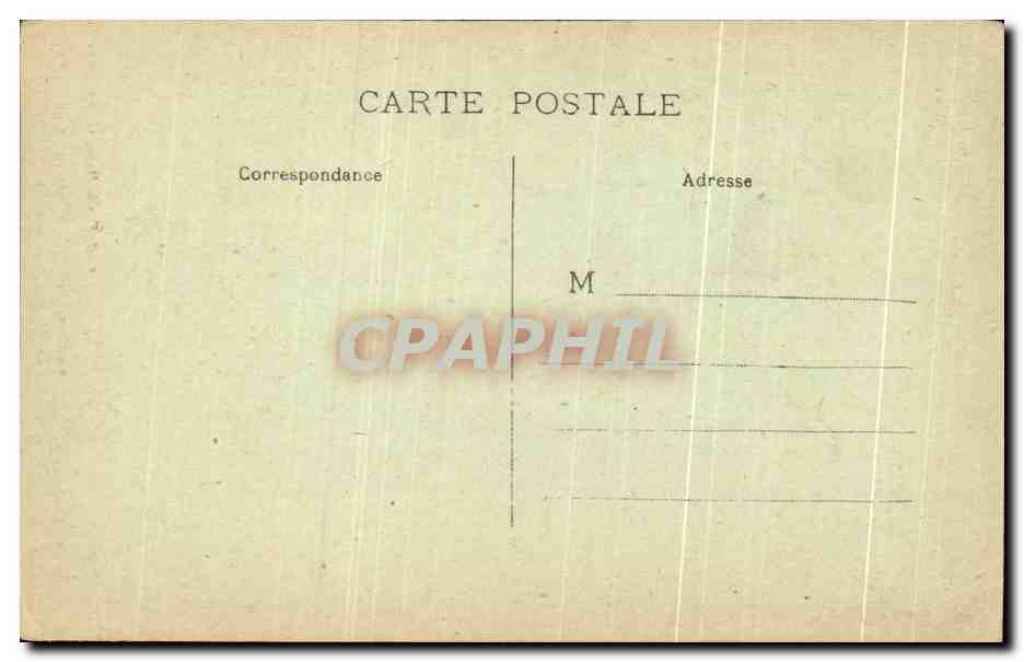 Environs de CHERBOURG — Château de TOURCAVILLE — Cheminée de Marguerite de Ravalet — Reverso