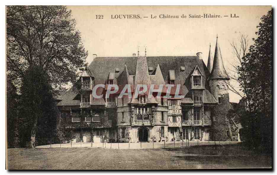 Louvières — Le Château de Saint-Hilaire — L.L.