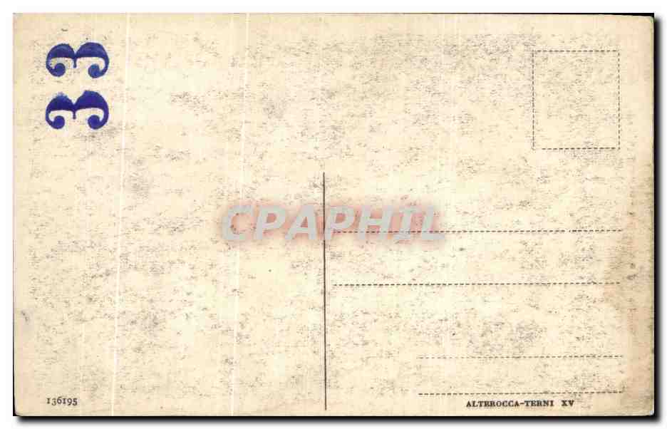 CPA Poggio Bustone Il Santuario Francescano — Rückseite