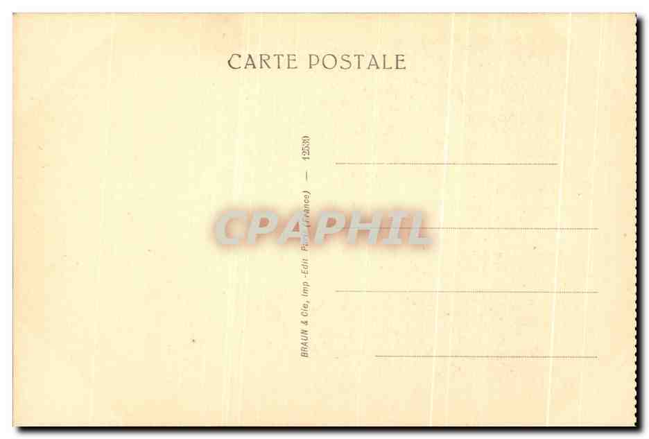 CPA Musee Du Louvre Les Pelerins D'Emmaus  — Verso