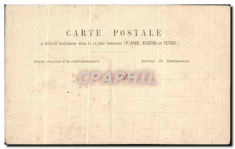 CPA Paris Place De La Concorde Obelisque De Louqsor — Rückseite