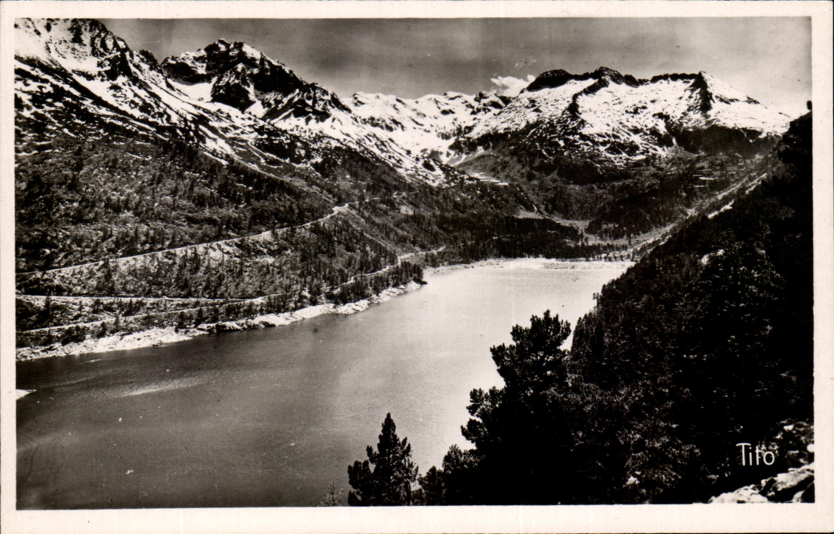 Lac d'Orédon — Pic Méchant 2944 m — Tifo