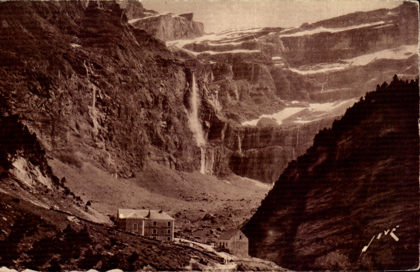 Gavarnie — Le Cirque et ses cascades — Éditions Jove, Pau (H.-P.)