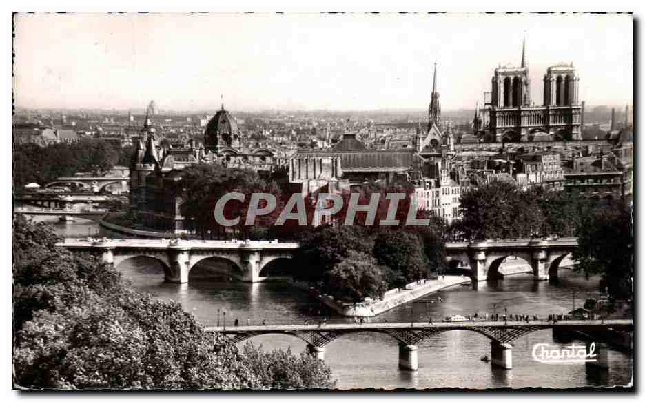 Paris - La Pointe de la Cité et les Ponts — Éditions Chantal, n°196