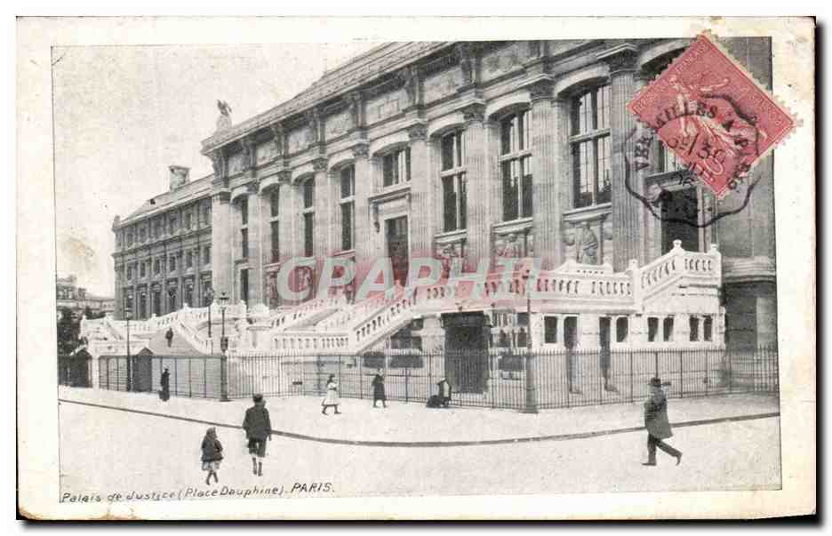 CPA Paris Palais de justice Place Dauphine 