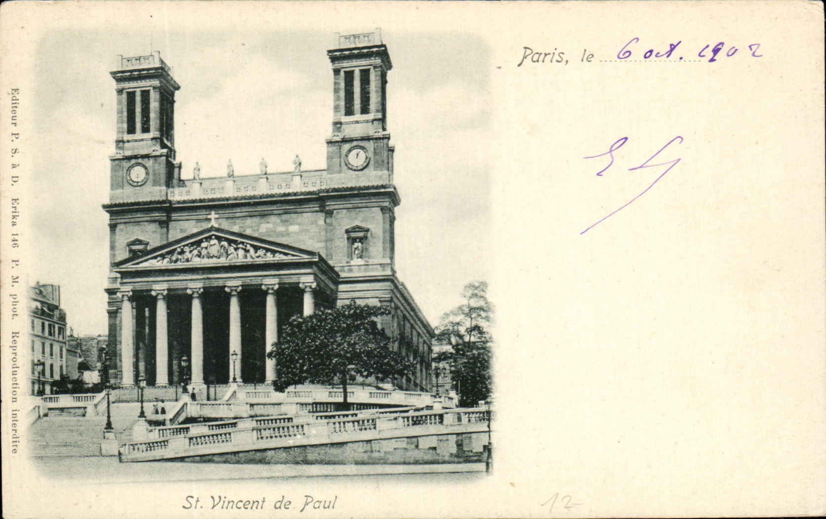 CPA Paris St Vincent De Paul