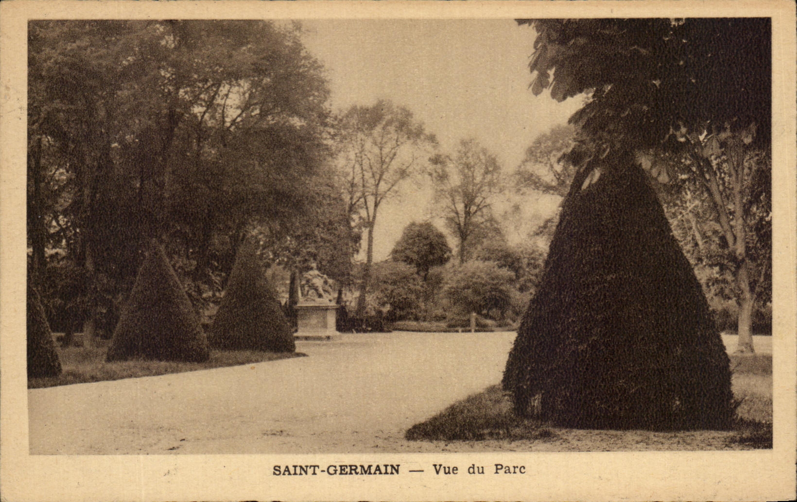 Saint-Germain — Vue du Parc