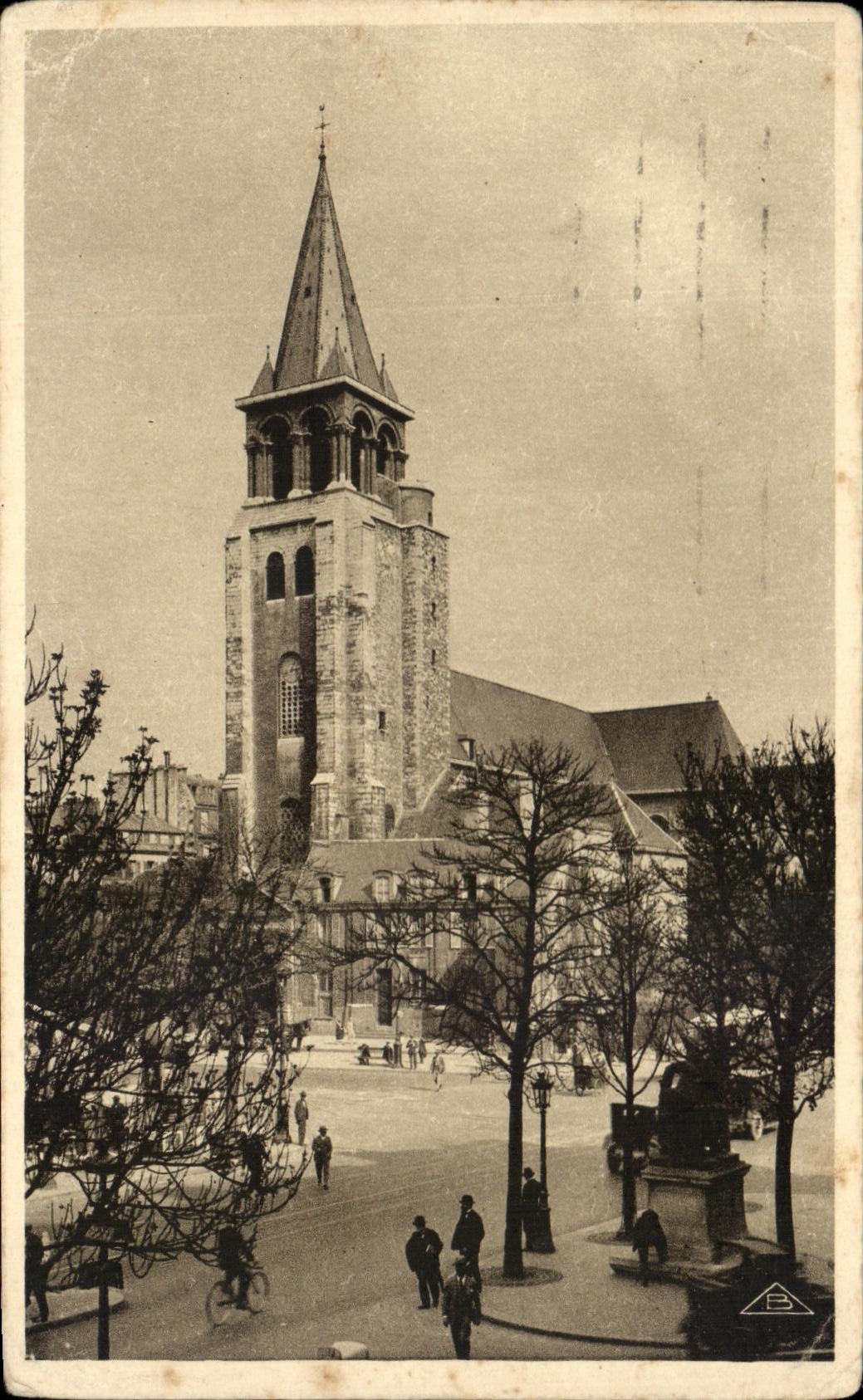 Église Saint-Germain-des-Prés — Paris — Éditions Braun & Cie, N°6