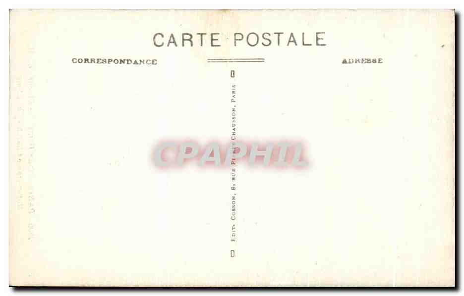 CPA Parise Notre Dame Le Choeur  — Verso