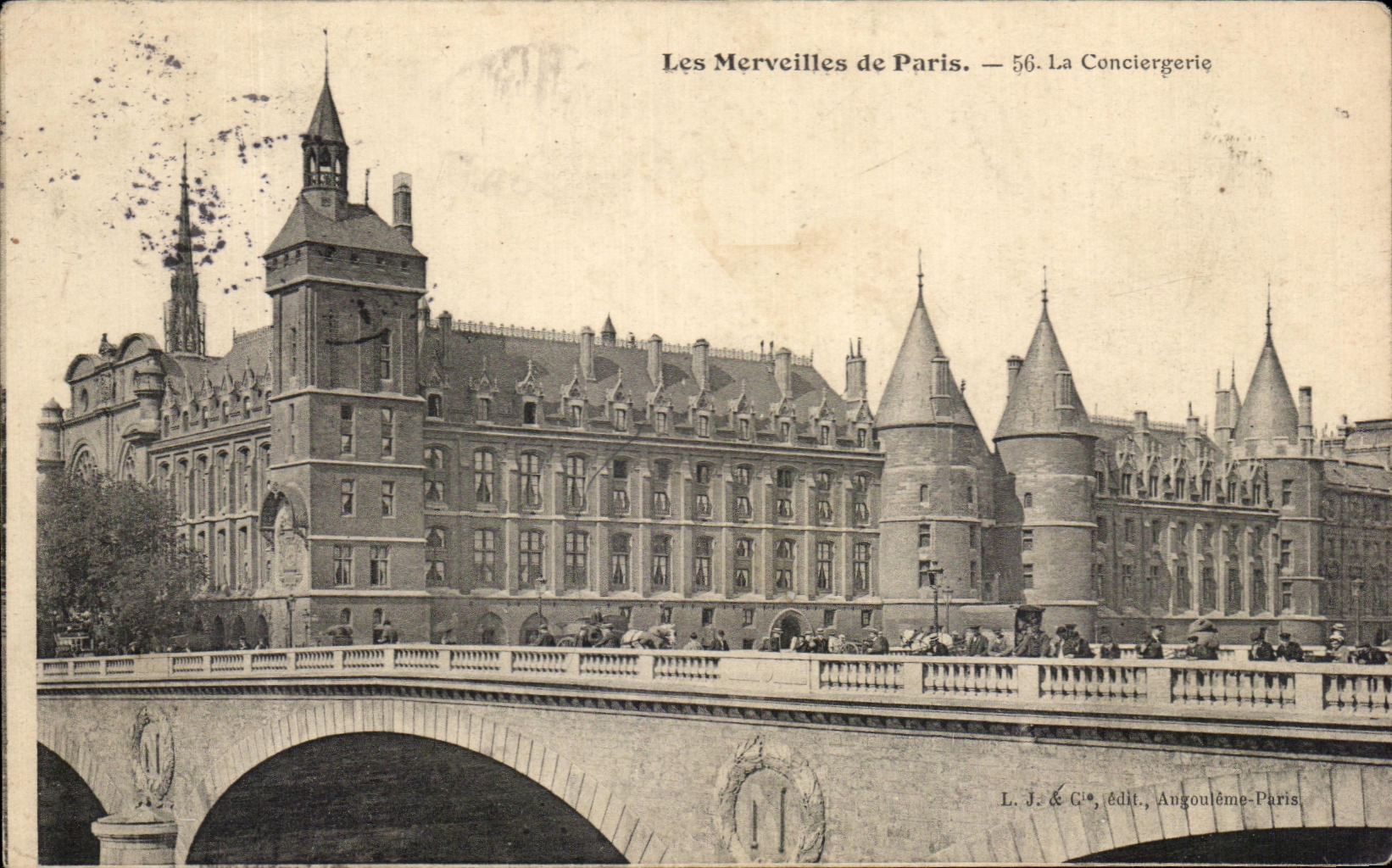 CPA Les Merveilles de Paris La Conciergerie