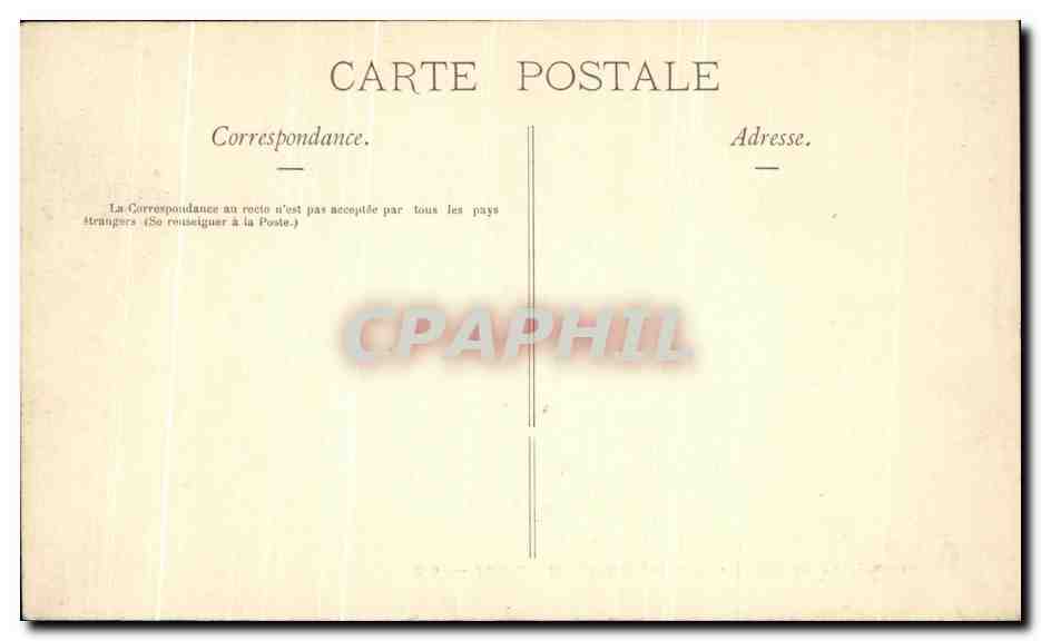 CPA Paris Eglise Notre Dame Detail des Sculptures Gargouille Diable  — Verso