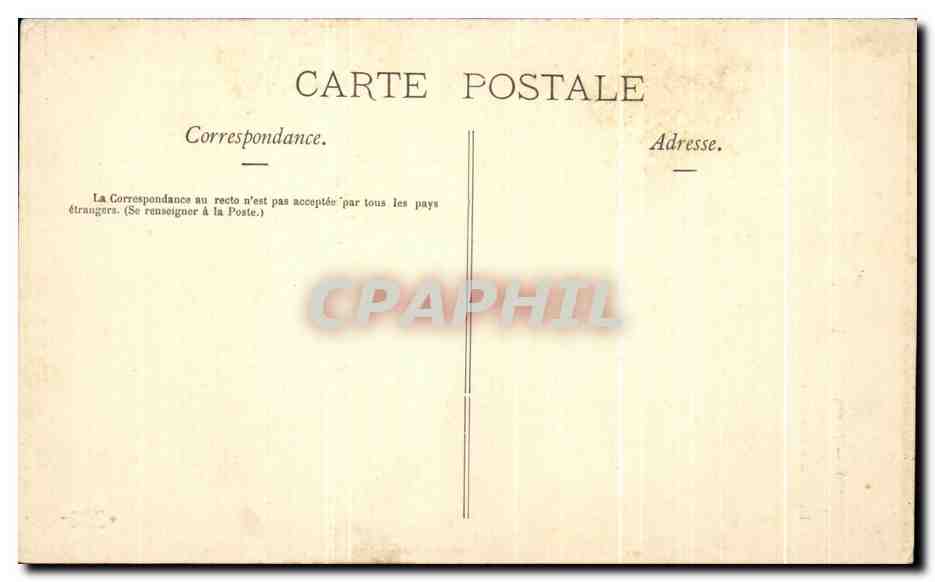 CPA Paris Eglise Notre Dame Detail Des Sculptures Gargouille Sanglier  — Verso