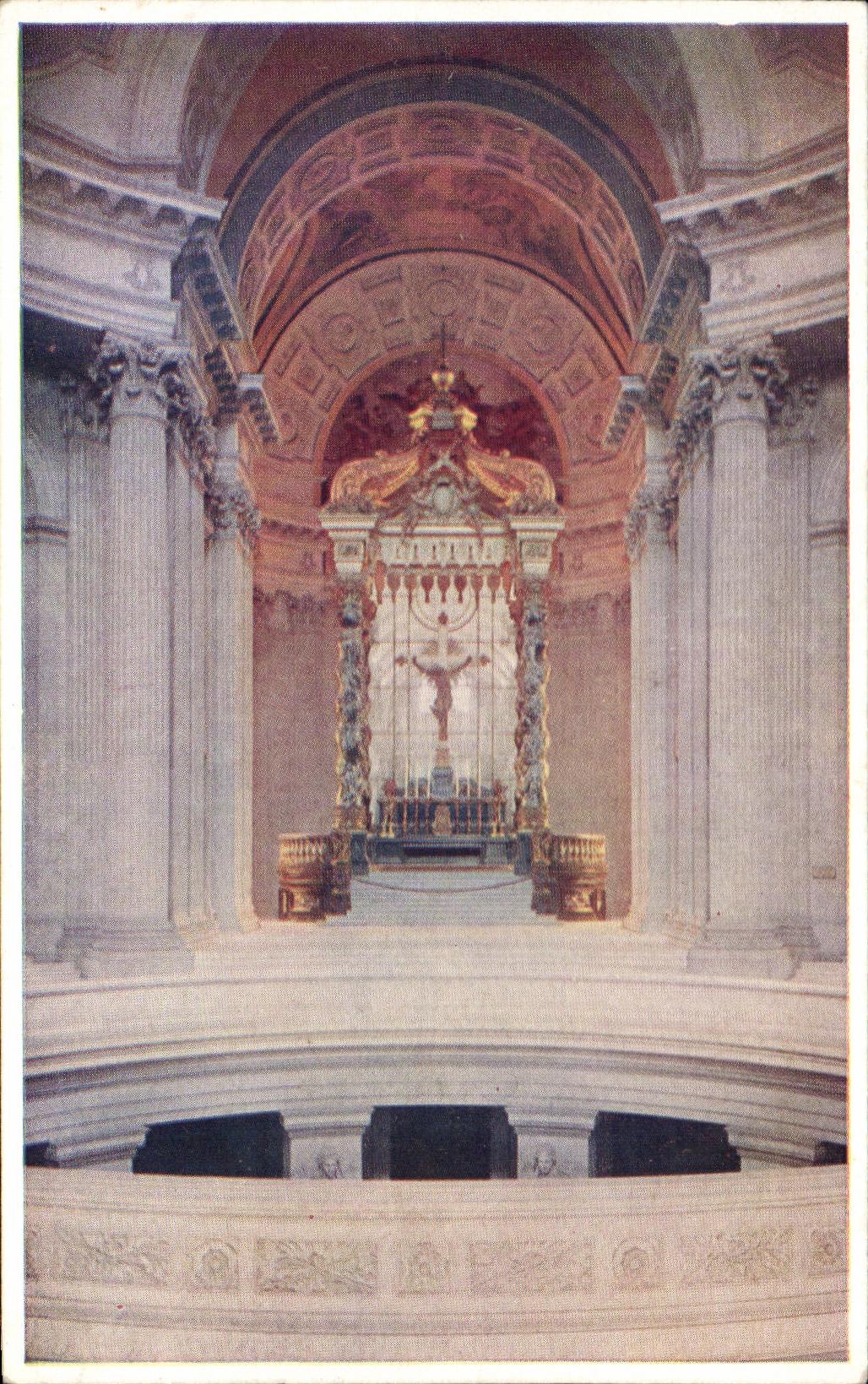 CPA Paris Hotel Des Invalides Interieur Du Dome