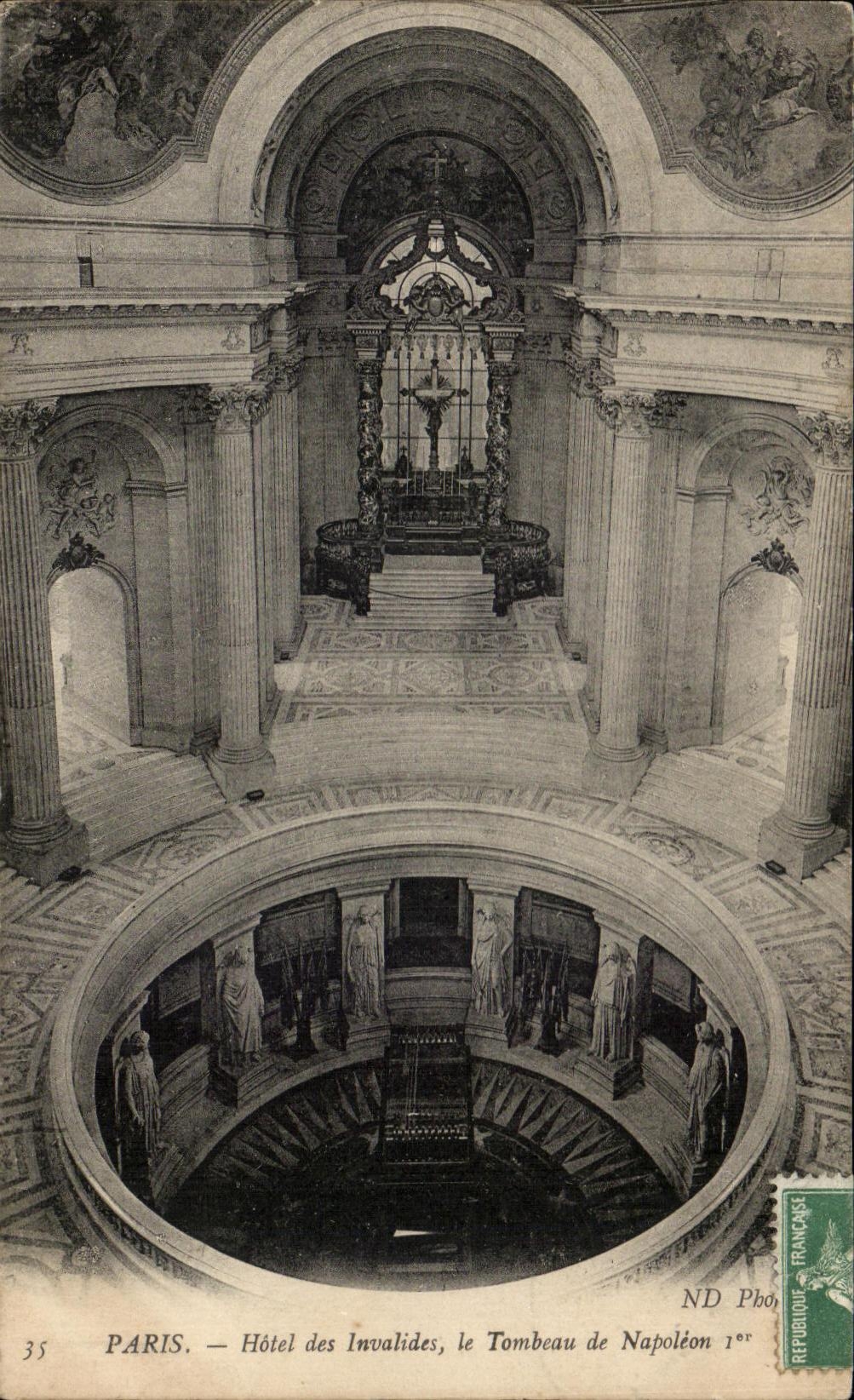 CPA Paris Hotel des Invalides le Tombeau de Napoleon 1er