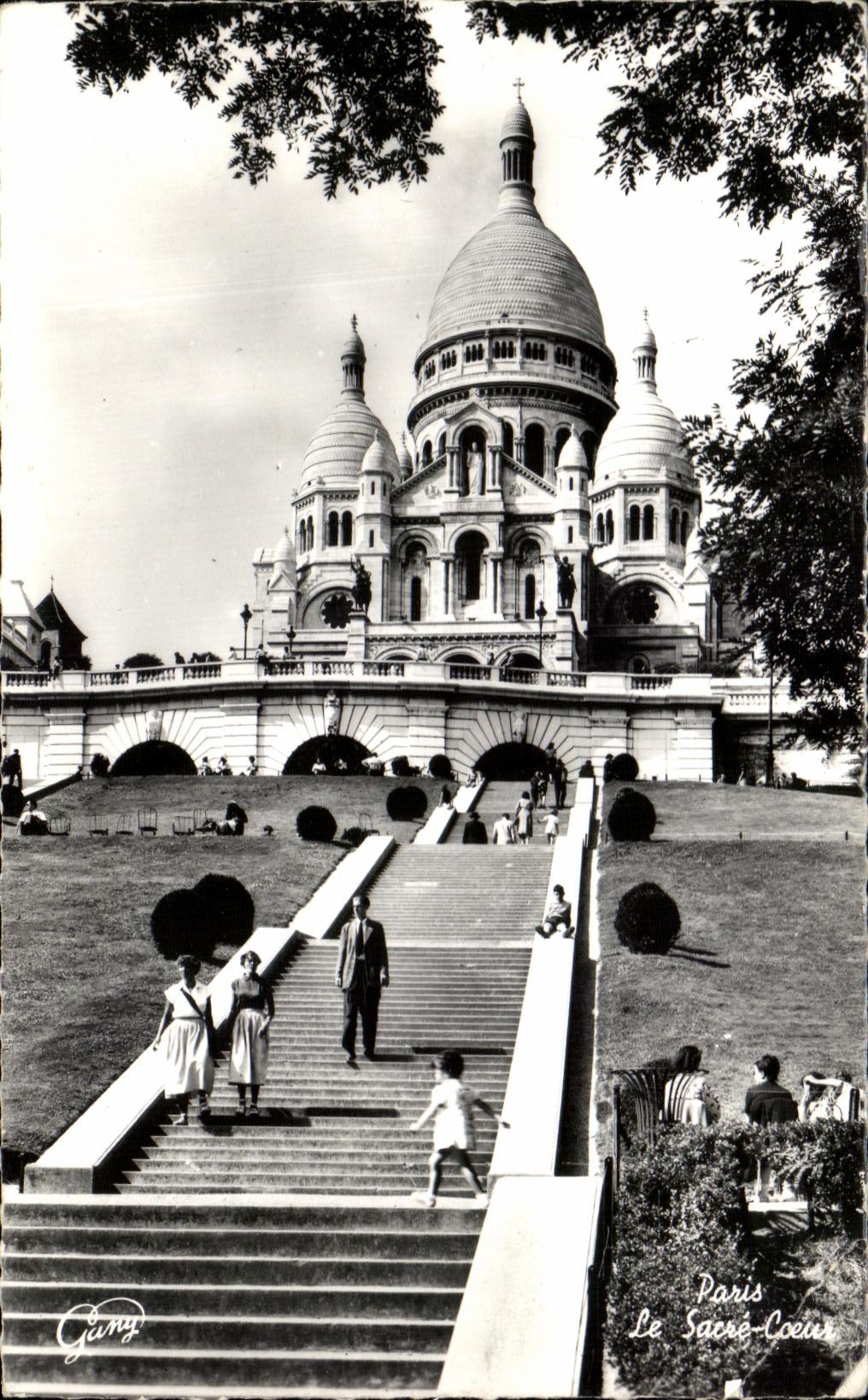 CPA Paris Sacre Coeur Montmarte