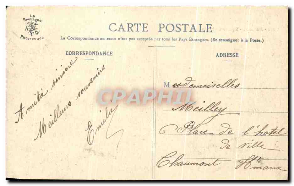 Dinan - Église St-Malo — Collection A. Waron, St-Brieuc, n°780 — Reverso