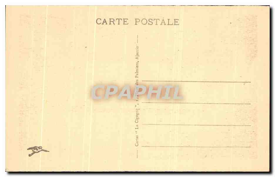 La Corse - Un Coin des Calanches de PIANA et du Golfe de PORTO — Cartes 'La Gigogne', Ajaccio, n°62 — Reverso