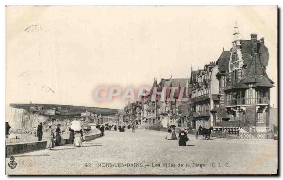 CPA Mers Les Bains Les Villas de la Plage