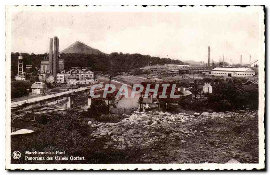 CPA Marchienne au Pont Panorama des Usines Goffart